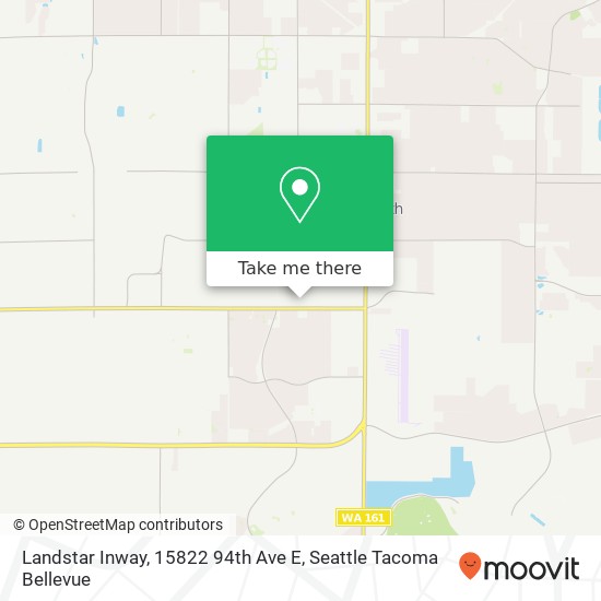 Mapa de Landstar Inway, 15822 94th Ave E