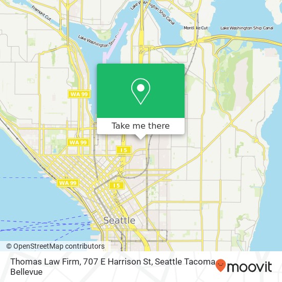Thomas Law Firm, 707 E Harrison St map