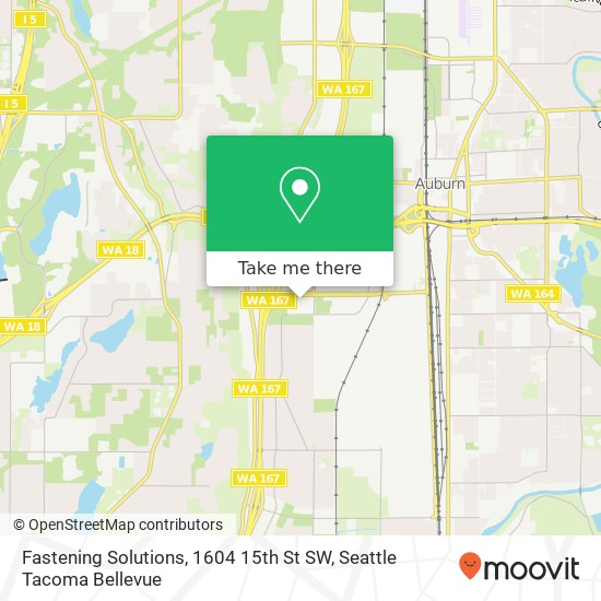 Fastening Solutions, 1604 15th St SW map