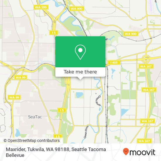 Maxrider, Tukwila, WA 98188 map