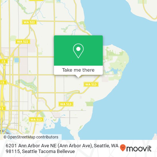 6201 Ann Arbor Ave NE (Ann Arbor Ave), Seattle, WA 98115 map