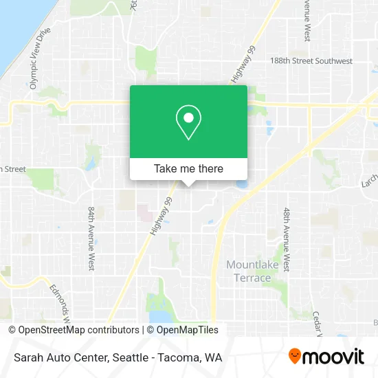 Mapa de Sarah Auto Center