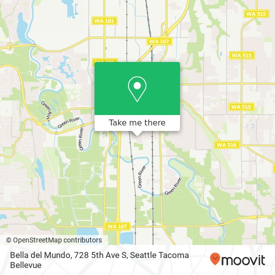 Bella del Mundo, 728 5th Ave S map