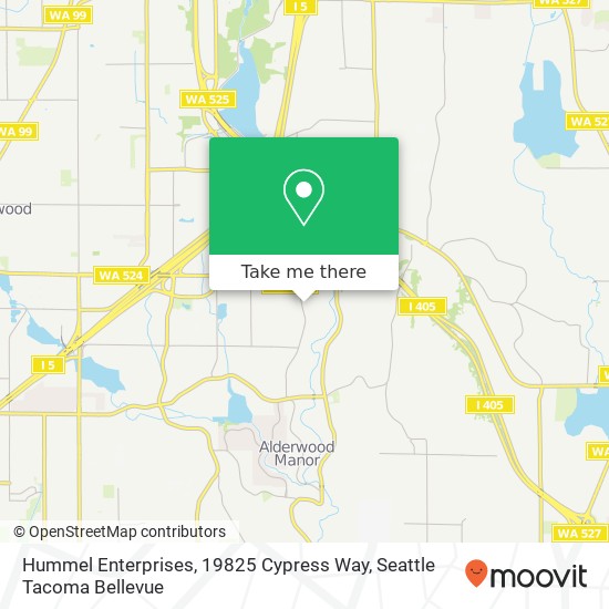 Hummel Enterprises, 19825 Cypress Way map