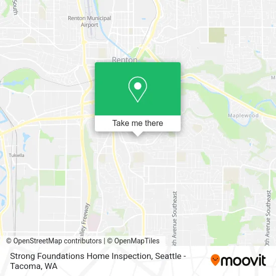 Strong Foundations Home Inspection map