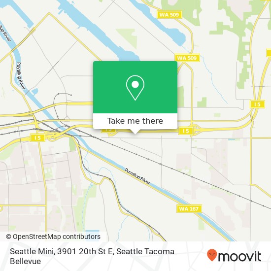 Seattle Mini, 3901 20th St E map