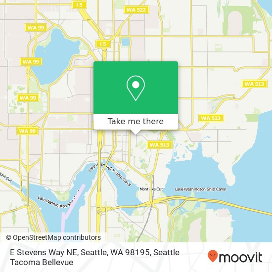 E Stevens Way NE, Seattle, WA 98195 map