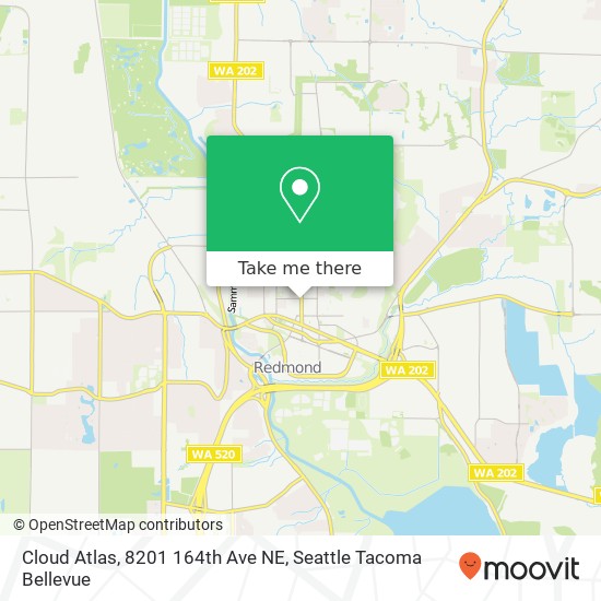 Mapa de Cloud Atlas, 8201 164th Ave NE