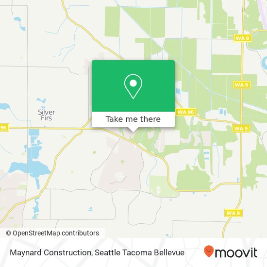 Maynard Construction map