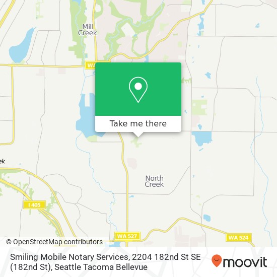 Smiling Mobile Notary Services, 2204 182nd St SE map