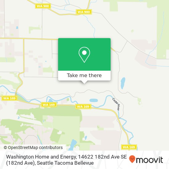 Washington Home and Energy, 14622 182nd Ave SE map