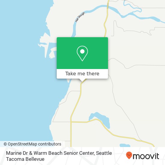 Mapa de Marine Dr & Warm Beach Senior Center