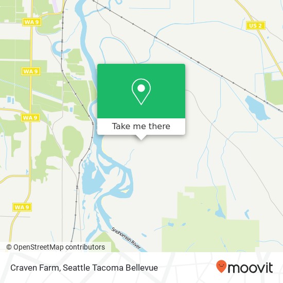 Craven Farm map