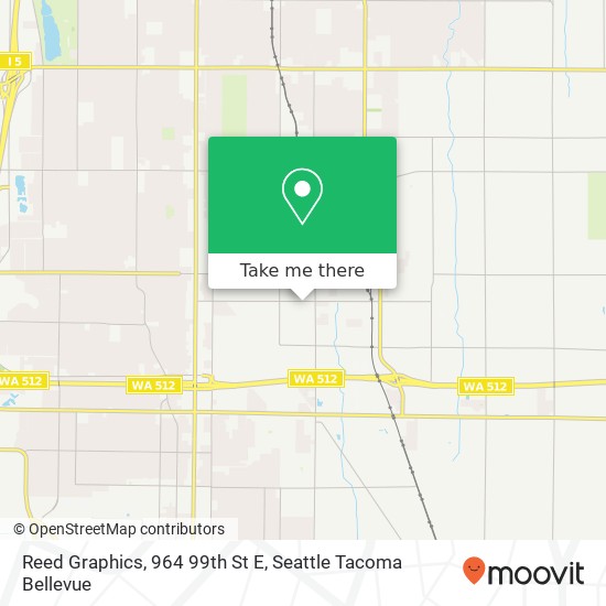 Mapa de Reed Graphics, 964 99th St E