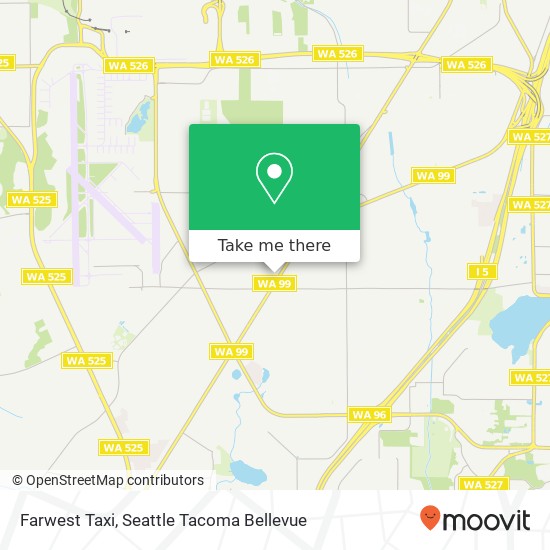 Mapa de Farwest Taxi