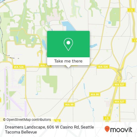 Dreamers Landscape, 606 W Casino Rd map