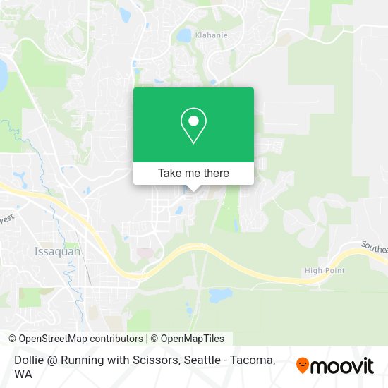 Dollie @ Running with Scissors map