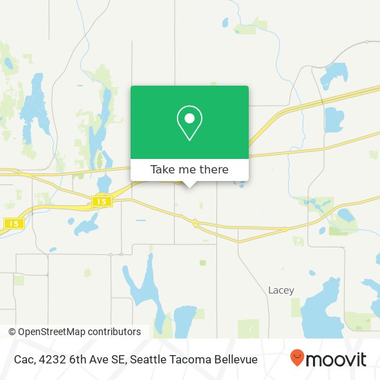 Cac, 4232 6th Ave SE map