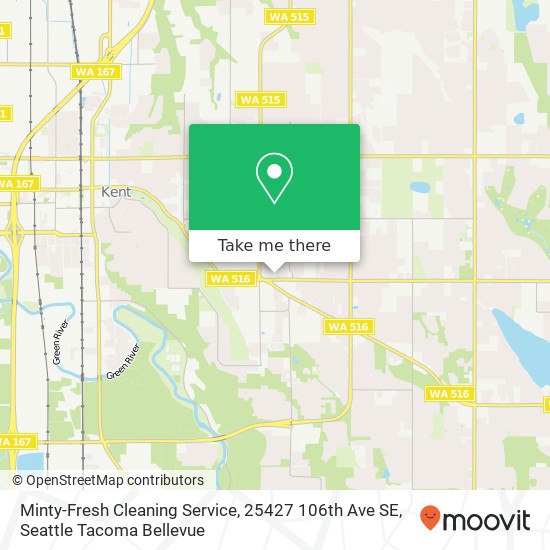 Minty-Fresh Cleaning Service, 25427 106th Ave SE map