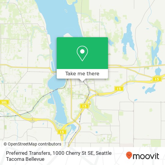 Mapa de Preferred Transfers, 1000 Cherry St SE