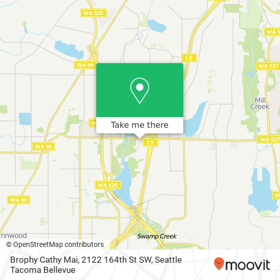 Mapa de Brophy Cathy Mai, 2122 164th St SW