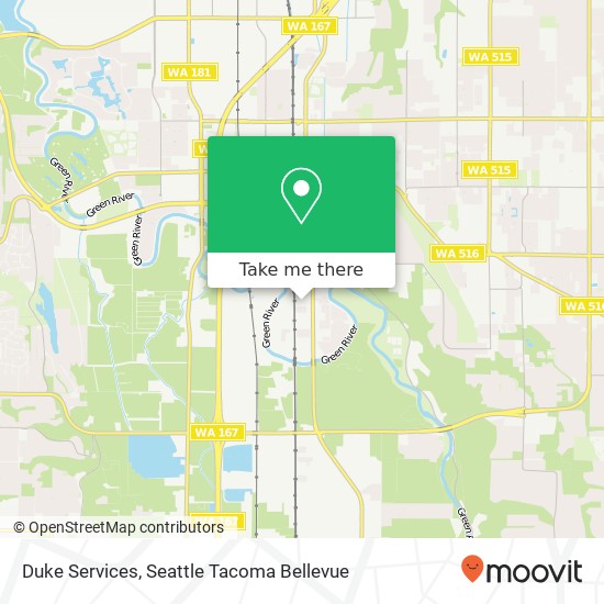 Duke Services map