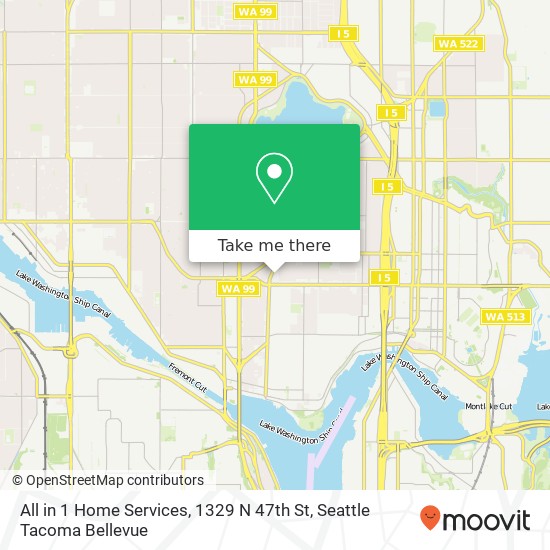 All in 1 Home Services, 1329 N 47th St map