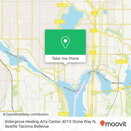 Aldergrove Healing Arts Center, 4010 Stone Way N map