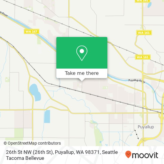 26th St NW (26th St), Puyallup, WA 98371 map