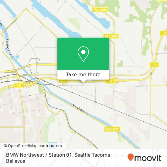 Mapa de BMW Northwest / Station 01