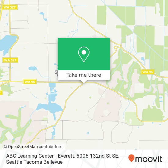 ABC Learning Center - Everett, 5006 132nd St SE map