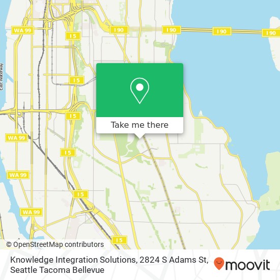 Mapa de Knowledge Integration Solutions, 2824 S Adams St