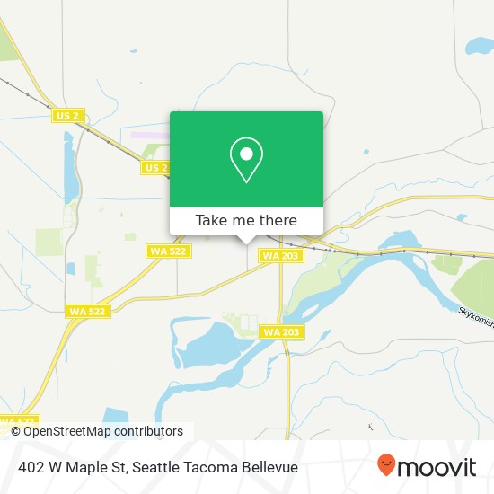 402 W Maple St, Monroe, WA 98272 map