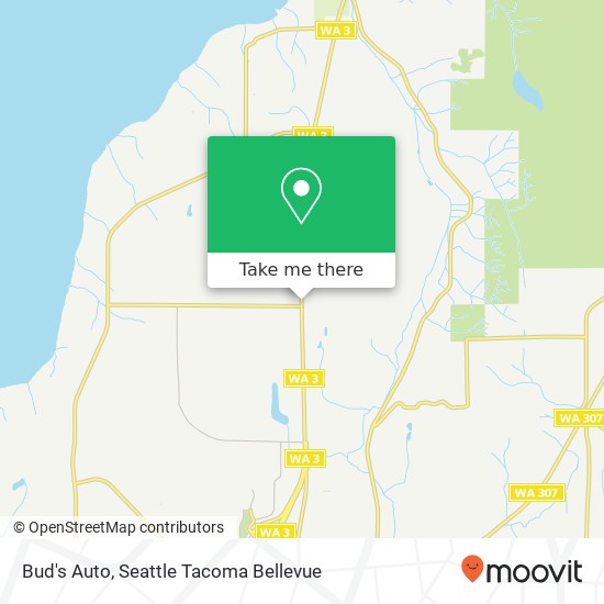 Mapa de Bud's Auto, 24444 State Highway 3 NW