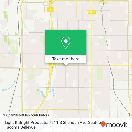 Mapa de Light It Bright Products, 7211 S Sheridan Ave
