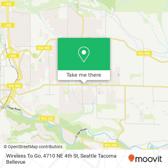 Wireless To Go, 4710 NE 4th St map