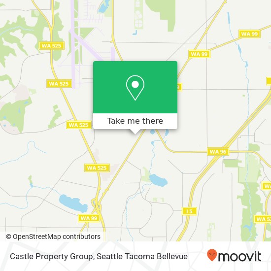 Mapa de Castle Property Group, 12414 Highway 99