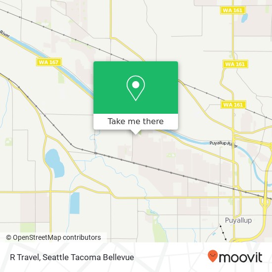 R Travel map