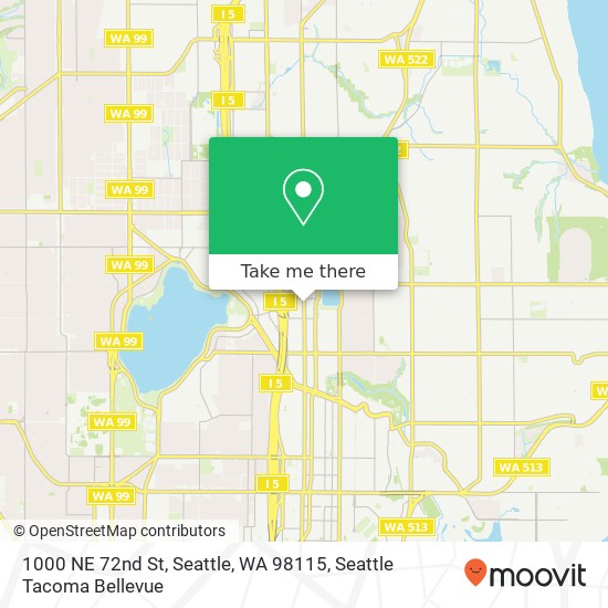1000 NE 72nd St, Seattle, WA 98115 map