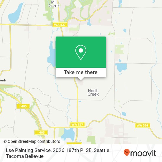 Mapa de Lse Painting Service, 2026 187th Pl SE