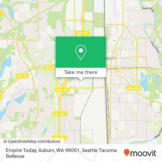 Mapa de Empire Today, Auburn, WA 98001