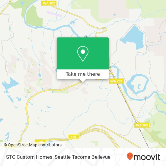 STC Custom Homes map