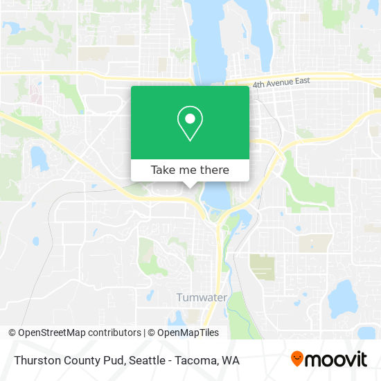 Thurston County Pud map