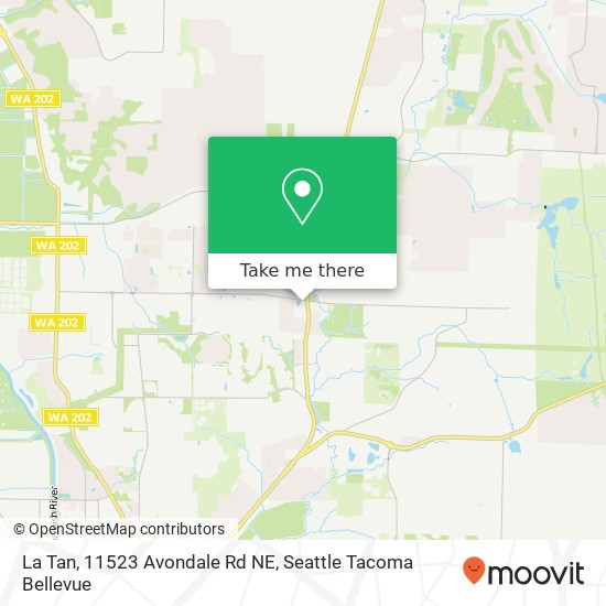 Mapa de La Tan, 11523 Avondale Rd NE