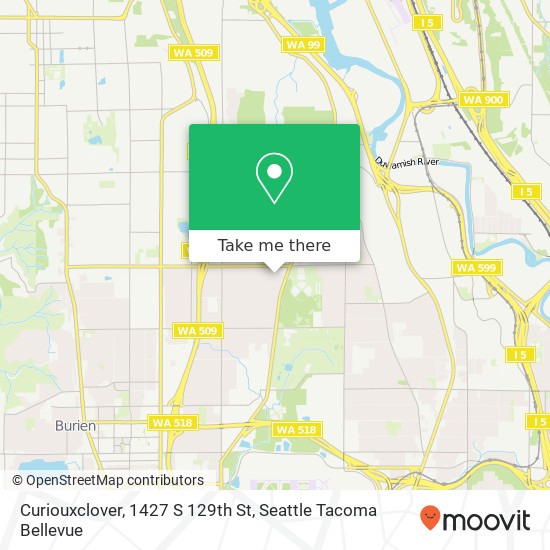 Mapa de Curiouxclover, 1427 S 129th St