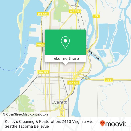 Kelley's Cleaning & Restoration, 2413 Virginia Ave map