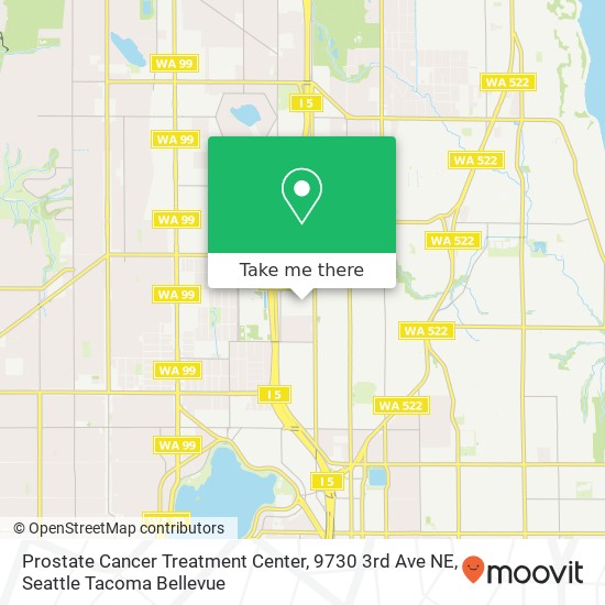 Prostate Cancer Treatment Center, 9730 3rd Ave NE map