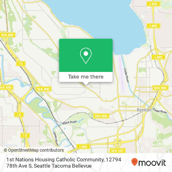 1st Nations Housing Catholic Community, 12794 78th Ave S map