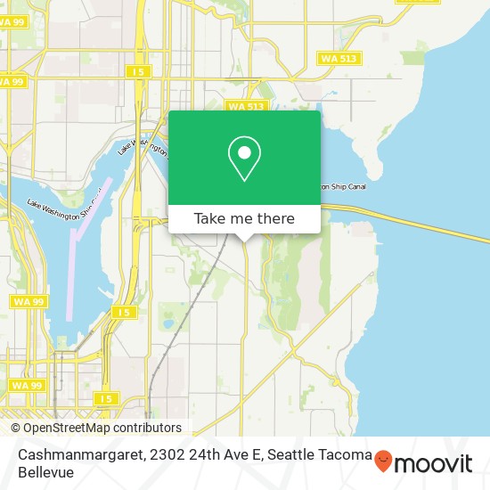 Mapa de Cashmanmargaret, 2302 24th Ave E