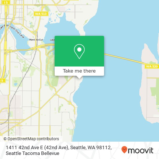 1411 42nd Ave E (42nd Ave), Seattle, WA 98112 map